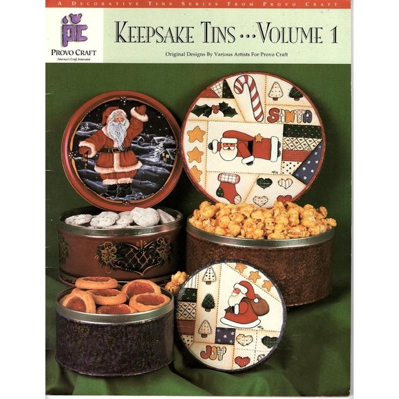 Keepsake Tins Volume One Vintage Decorative Painting Patterns for Tins 1994 - Picture 1 of 6